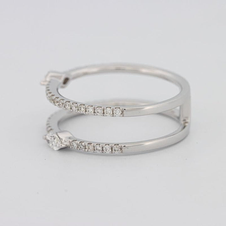 Twin Marquise Pave ring - ZIZOV DIAMONDS