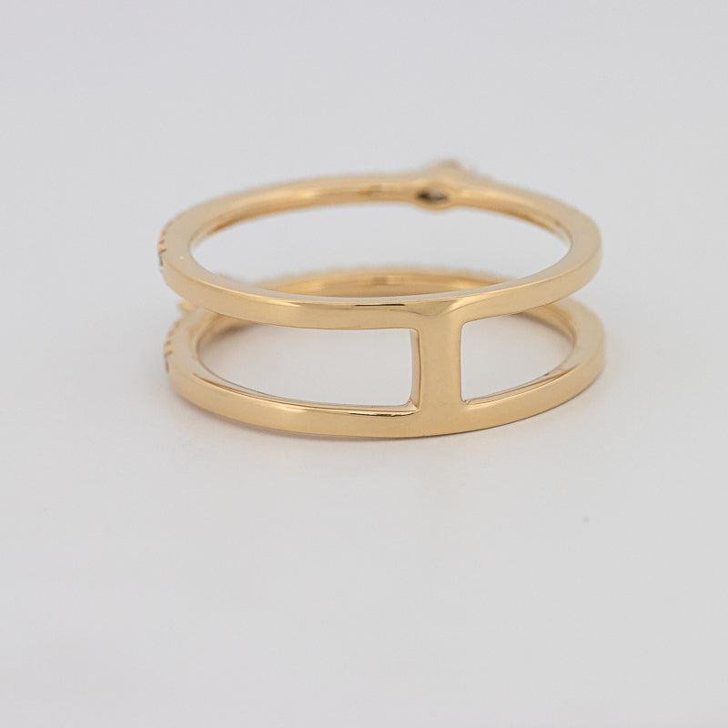 Twin Marquise Pave Ring - ZIZOV DIAMONDS