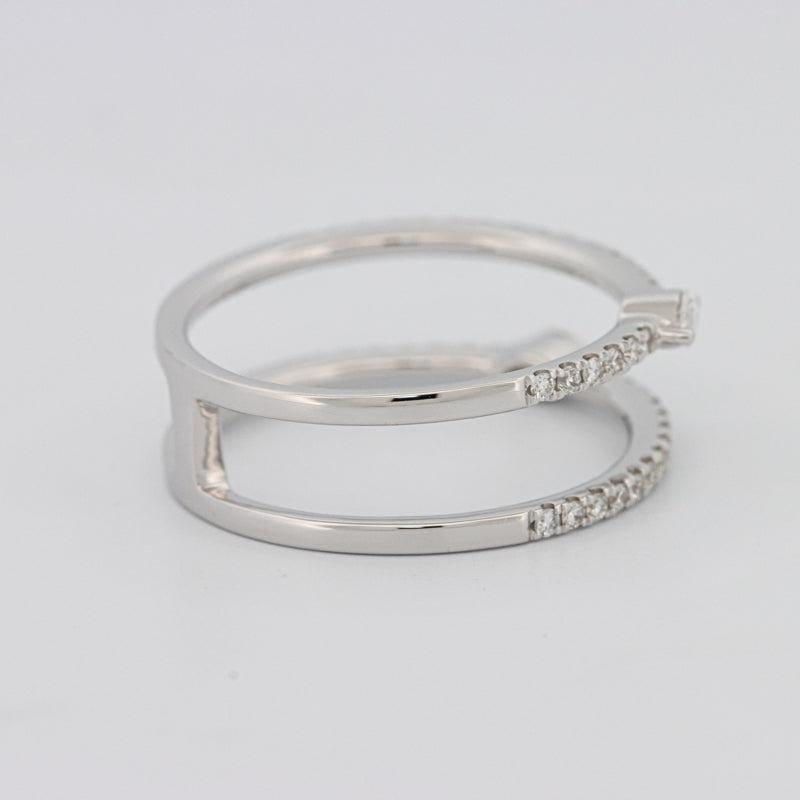 Twin Marquise Pave ring - ZIZOV DIAMONDS