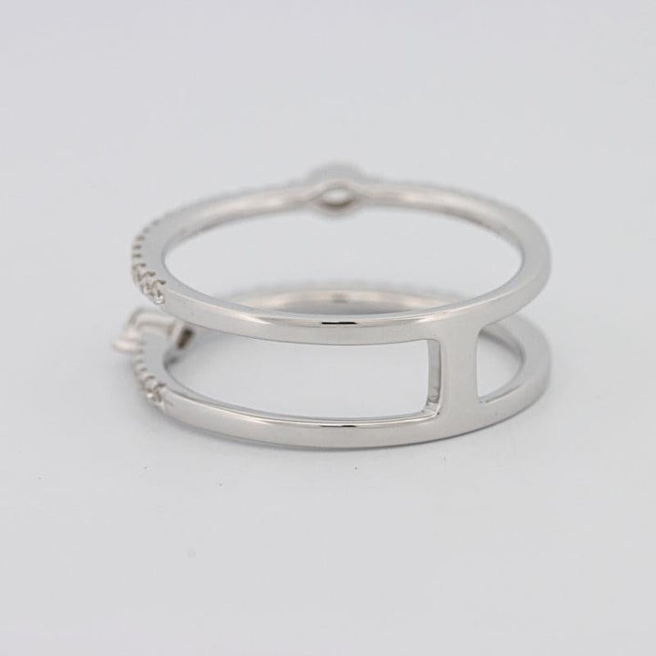 Twin Marquise Pave ring - ZIZOV DIAMONDS