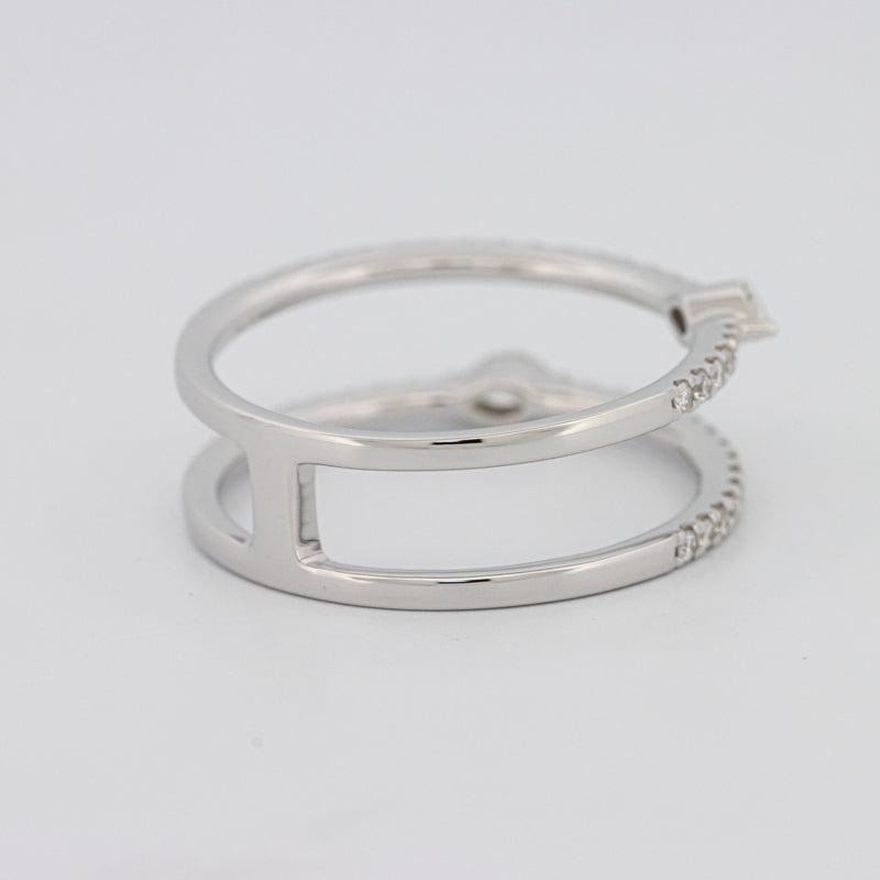 Twin Marquise Pave ring - ZIZOV DIAMONDS