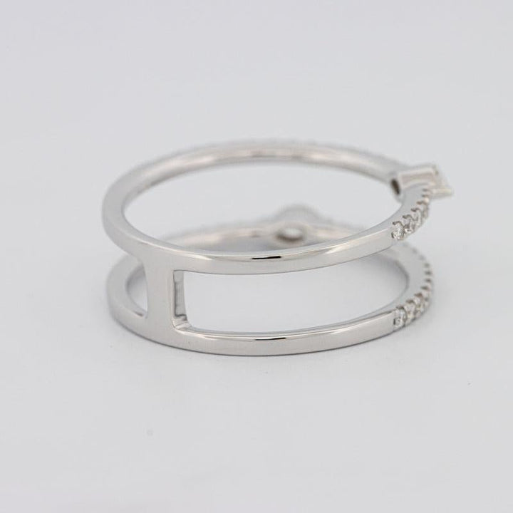 Twin Marquise Pave ring - ZIZOV DIAMONDS