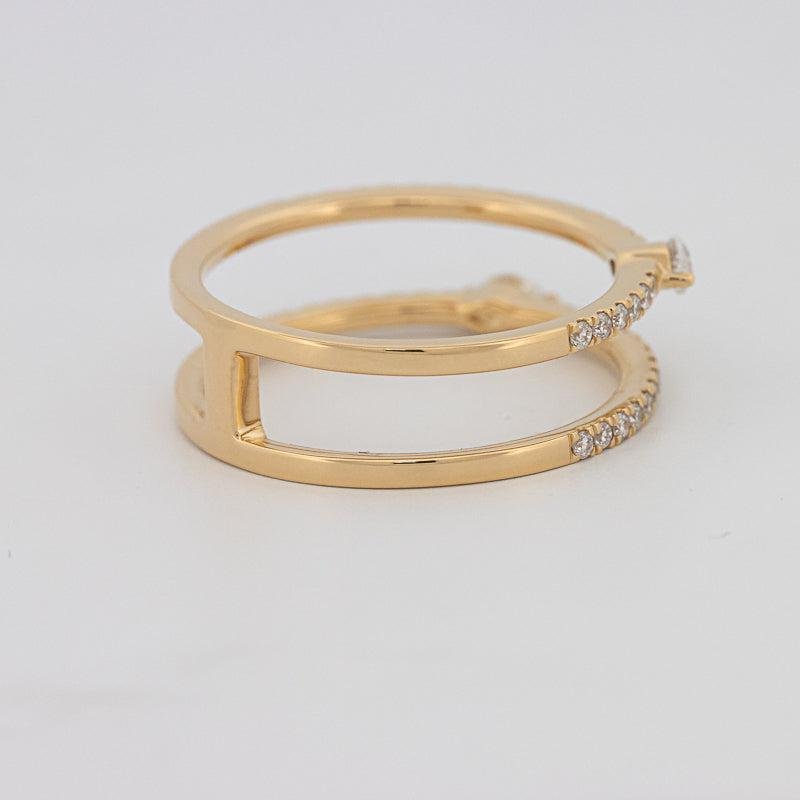 Twin Marquise Pave Ring - ZIZOV DIAMONDS