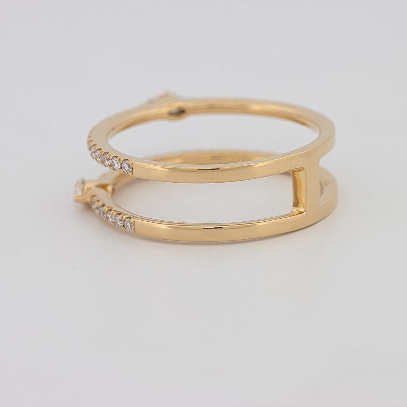 Twin Marquise Pave Ring - ZIZOV DIAMONDS