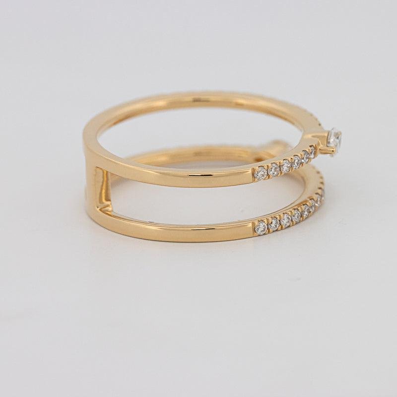 Twin Marquise Pave Ring - ZIZOV DIAMONDS