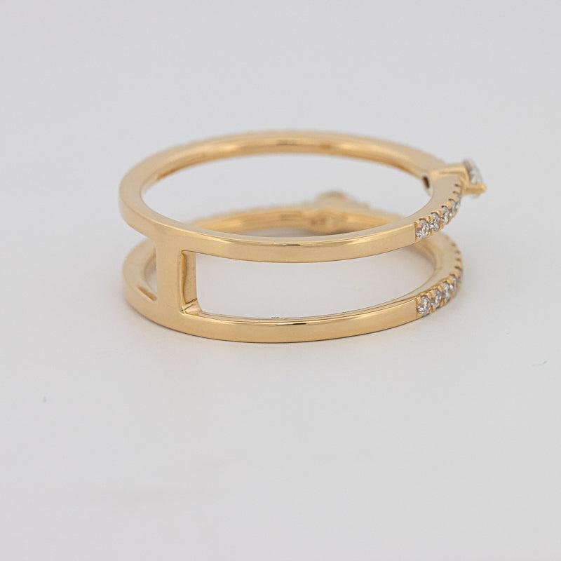 Twin Marquise Pave Ring - ZIZOV DIAMONDS