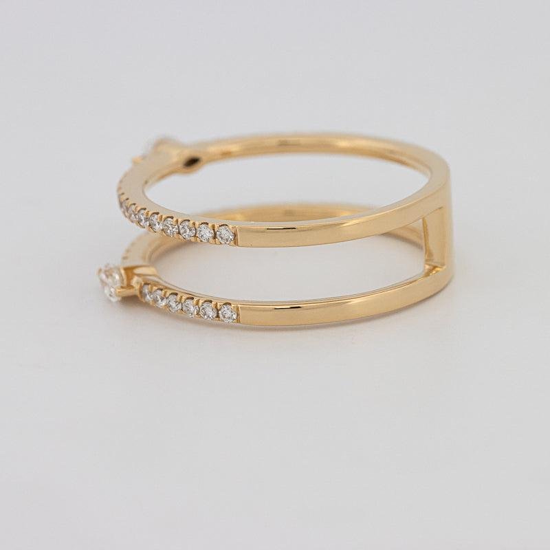 Twin Marquise Pave Ring - ZIZOV DIAMONDS