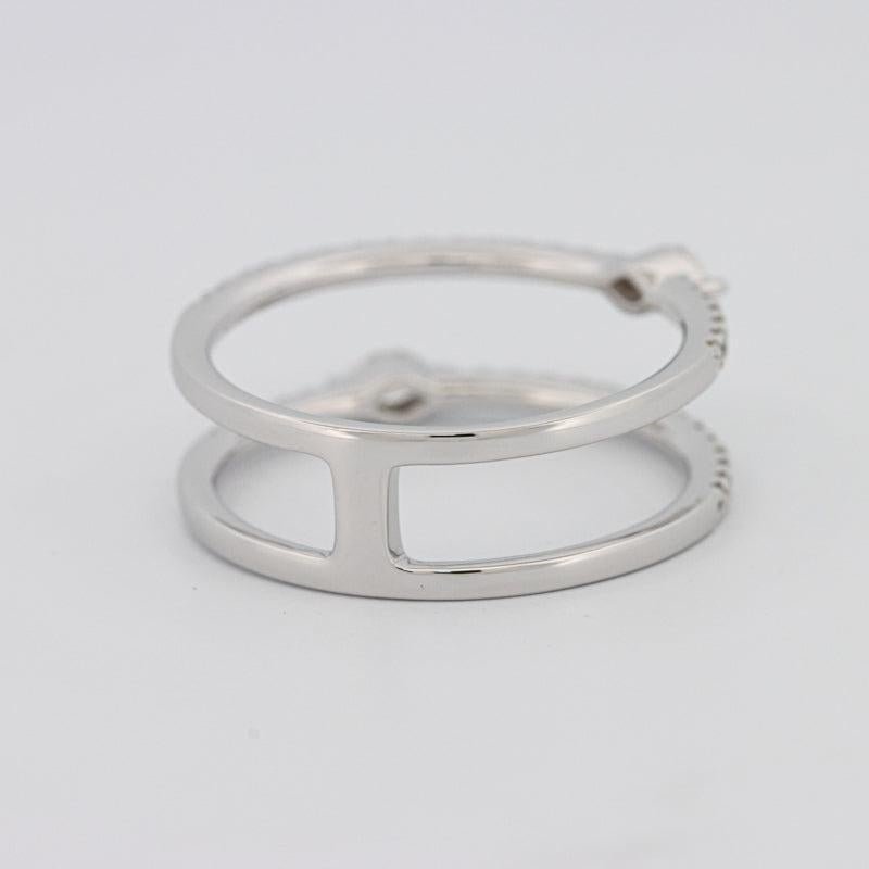 Twin Marquise Pave ring - ZIZOV DIAMONDS