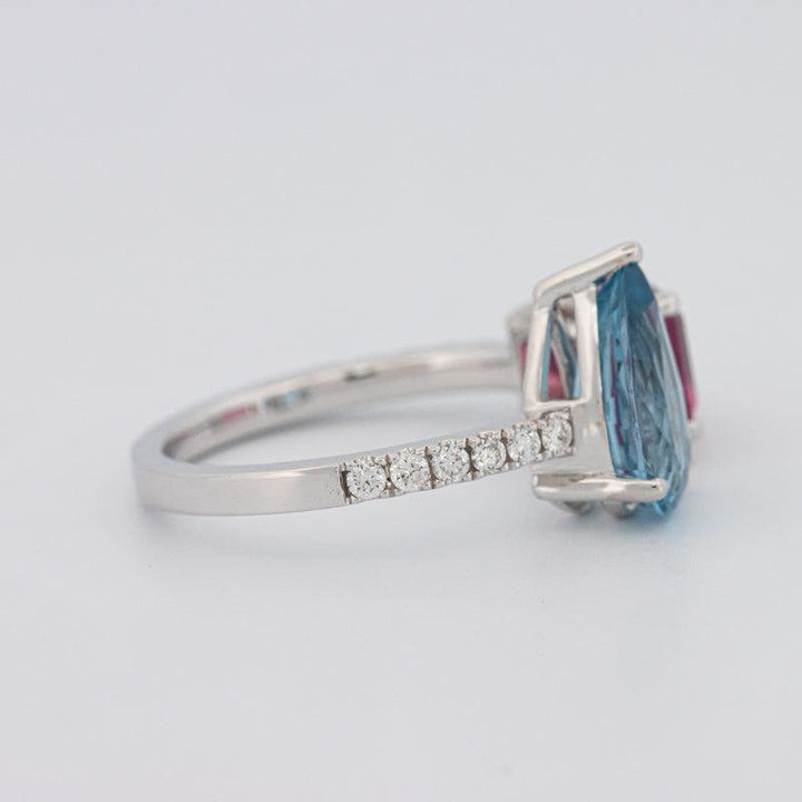 Twinny Gemstone Ring - ZIZOV DIAMONDS