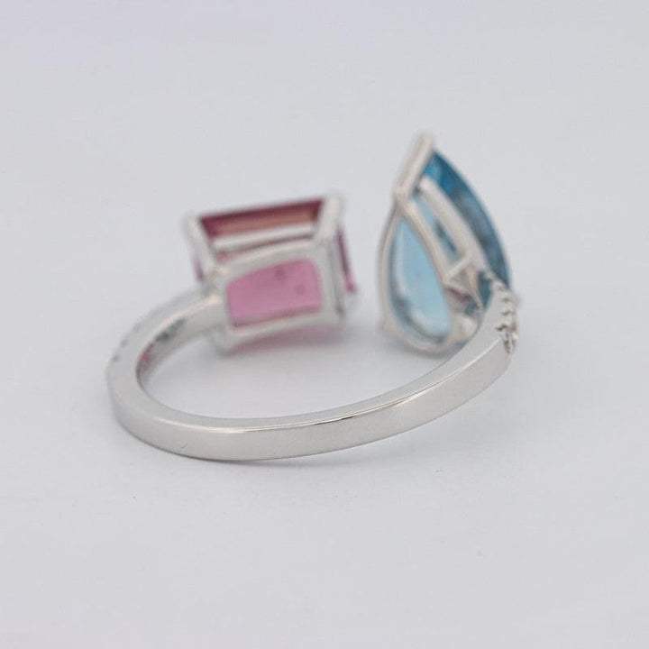 Twinny Gemstone Ring - ZIZOV DIAMONDS