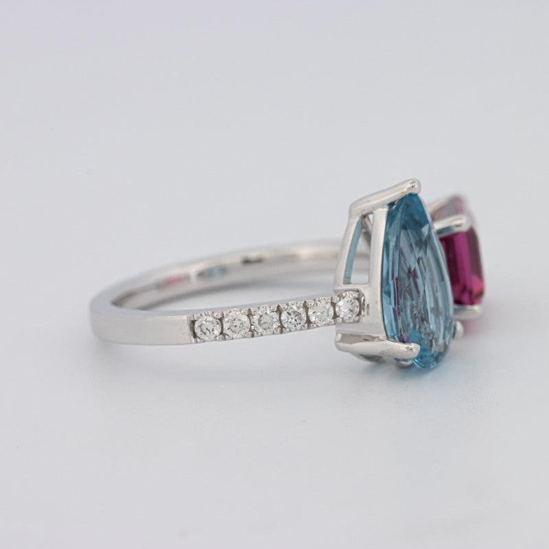 Twinny Gemstone Ring - ZIZOV DIAMONDS