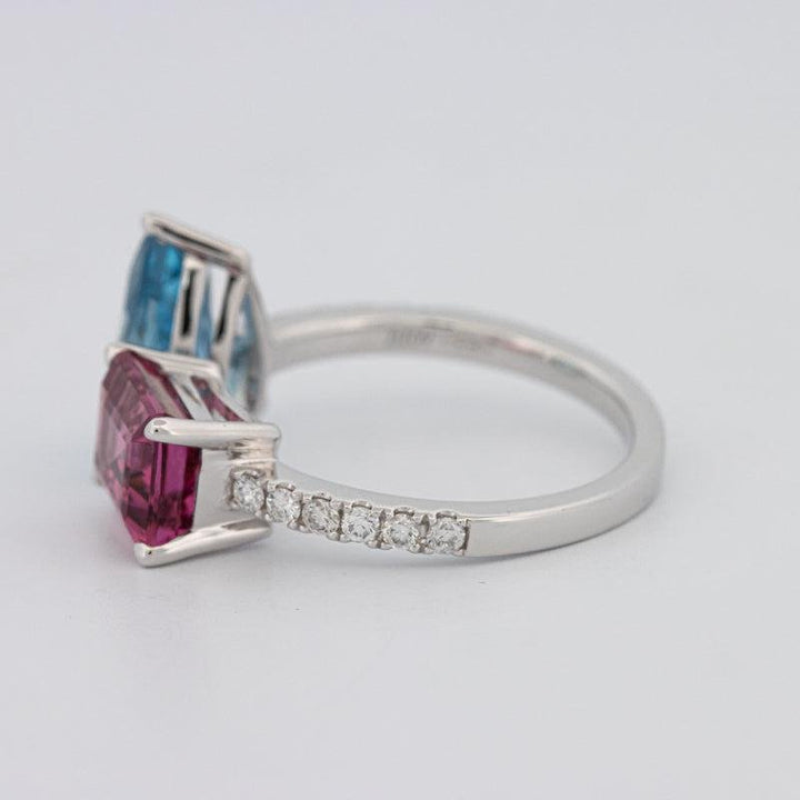 Twinny Gemstone Ring - ZIZOV DIAMONDS