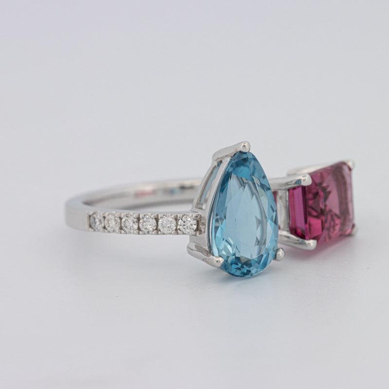 Twinny Gemstone Ring - ZIZOV DIAMONDS