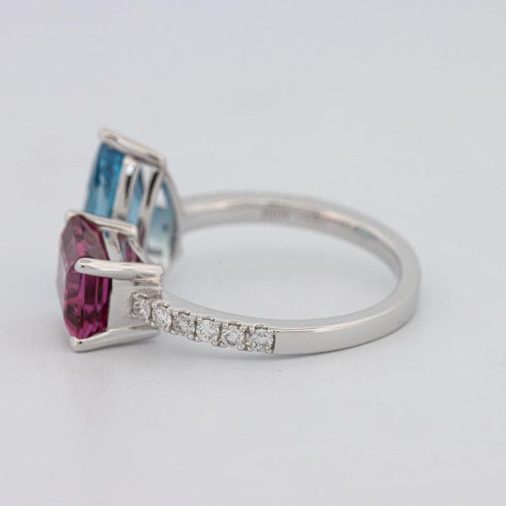 Twinny Gemstone Ring - ZIZOV DIAMONDS