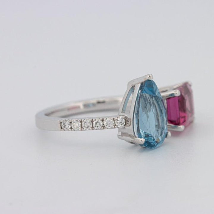 Twinny Gemstone Ring - ZIZOV DIAMONDS