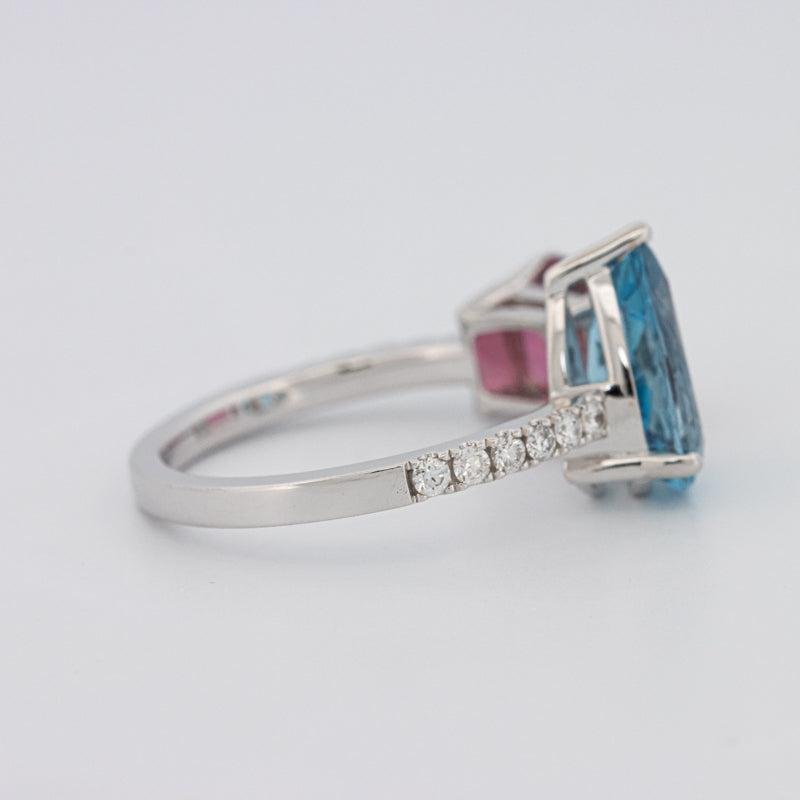 Twinny Gemstone Ring - ZIZOV DIAMONDS