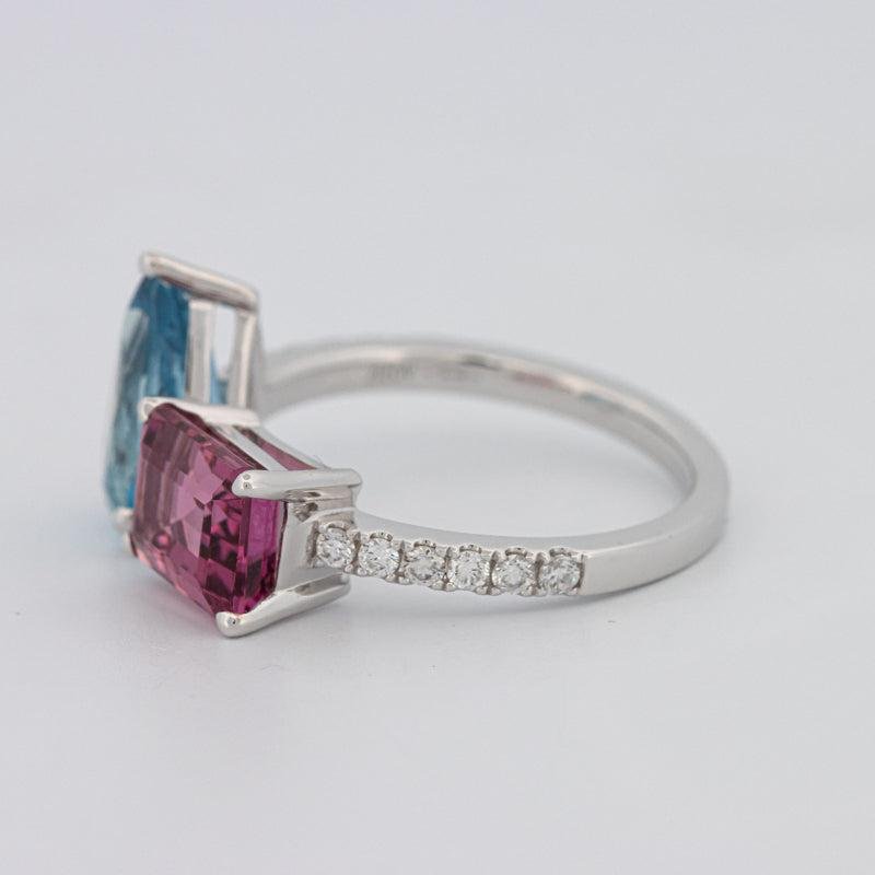 Twinny Gemstone Ring - ZIZOV DIAMONDS
