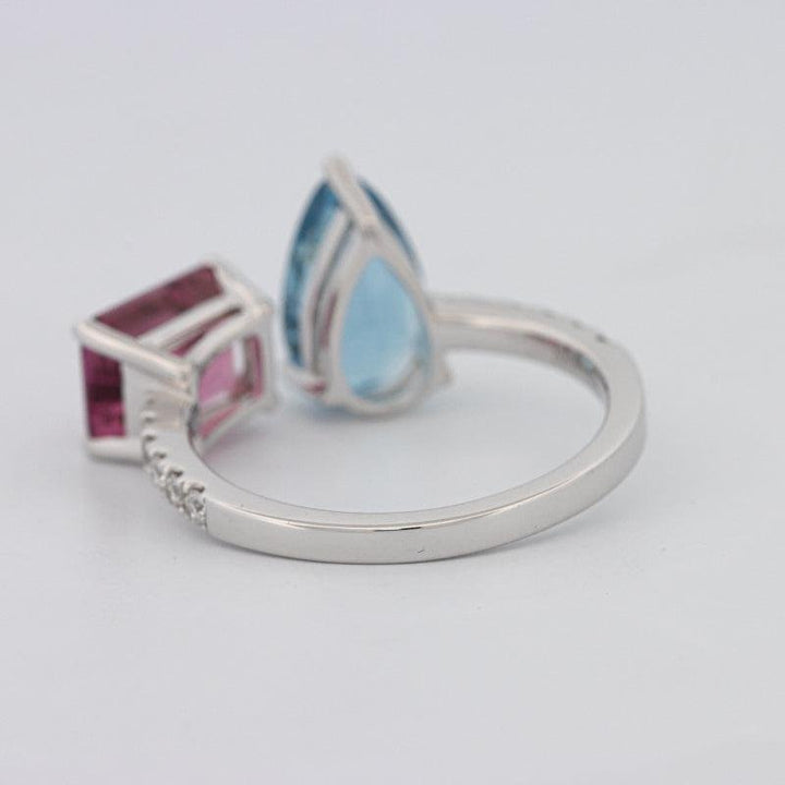 Twinny Gemstone Ring - ZIZOV DIAMONDS