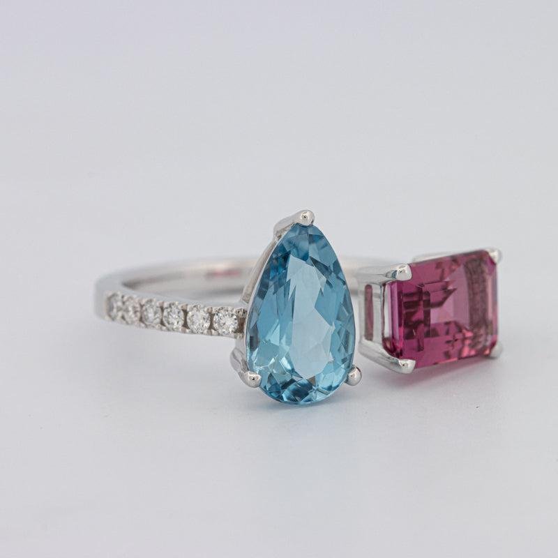 Twinny Gemstone Ring - ZIZOV DIAMONDS