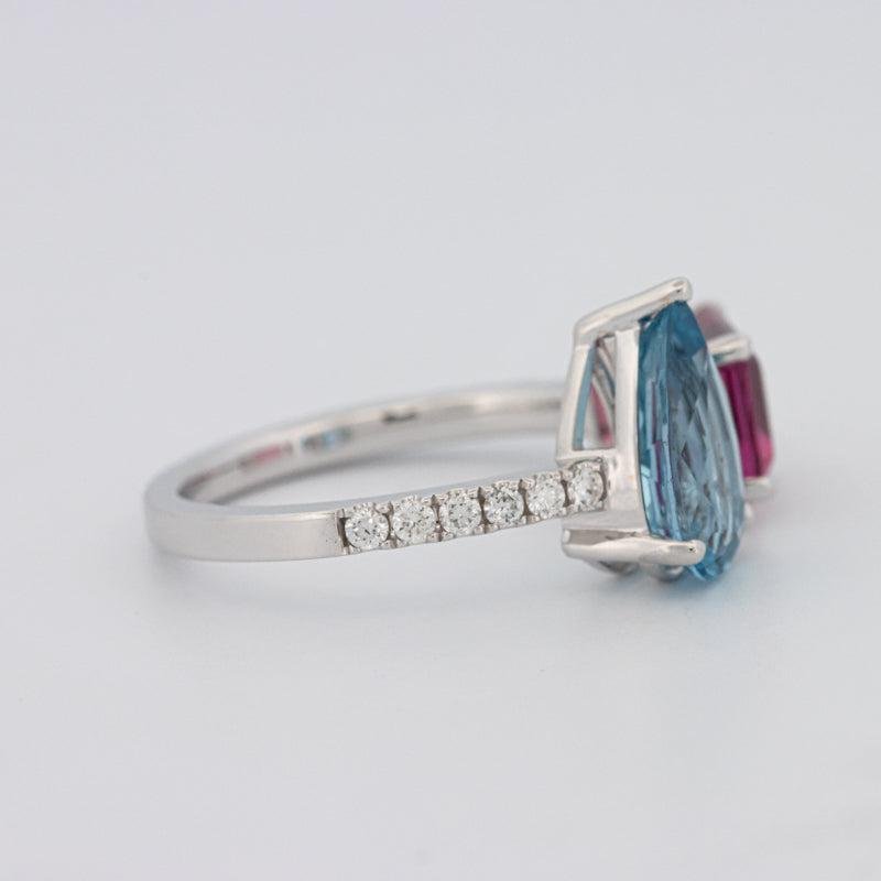 Twinny Gemstone Ring - ZIZOV DIAMONDS