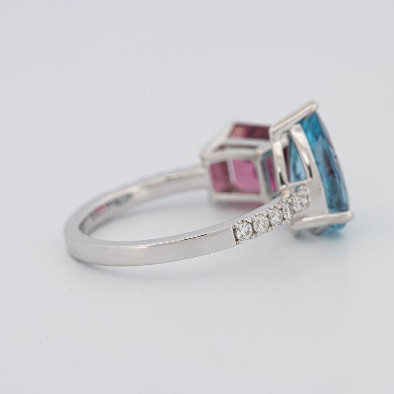 Twinny Gemstone Ring - ZIZOV DIAMONDS