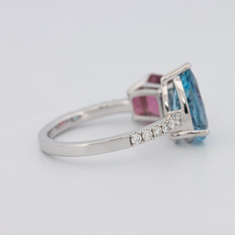 Twinny Gemstone Ring - ZIZOV DIAMONDS