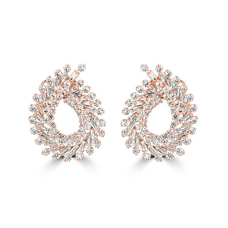 "WaterDrop" Diamond Earrings - ZIZOV DIAMONDS